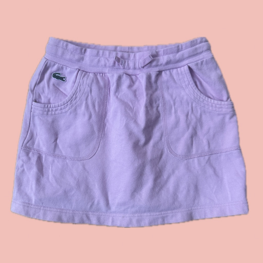 Girls Lacoste Skirt Size 10 Purple